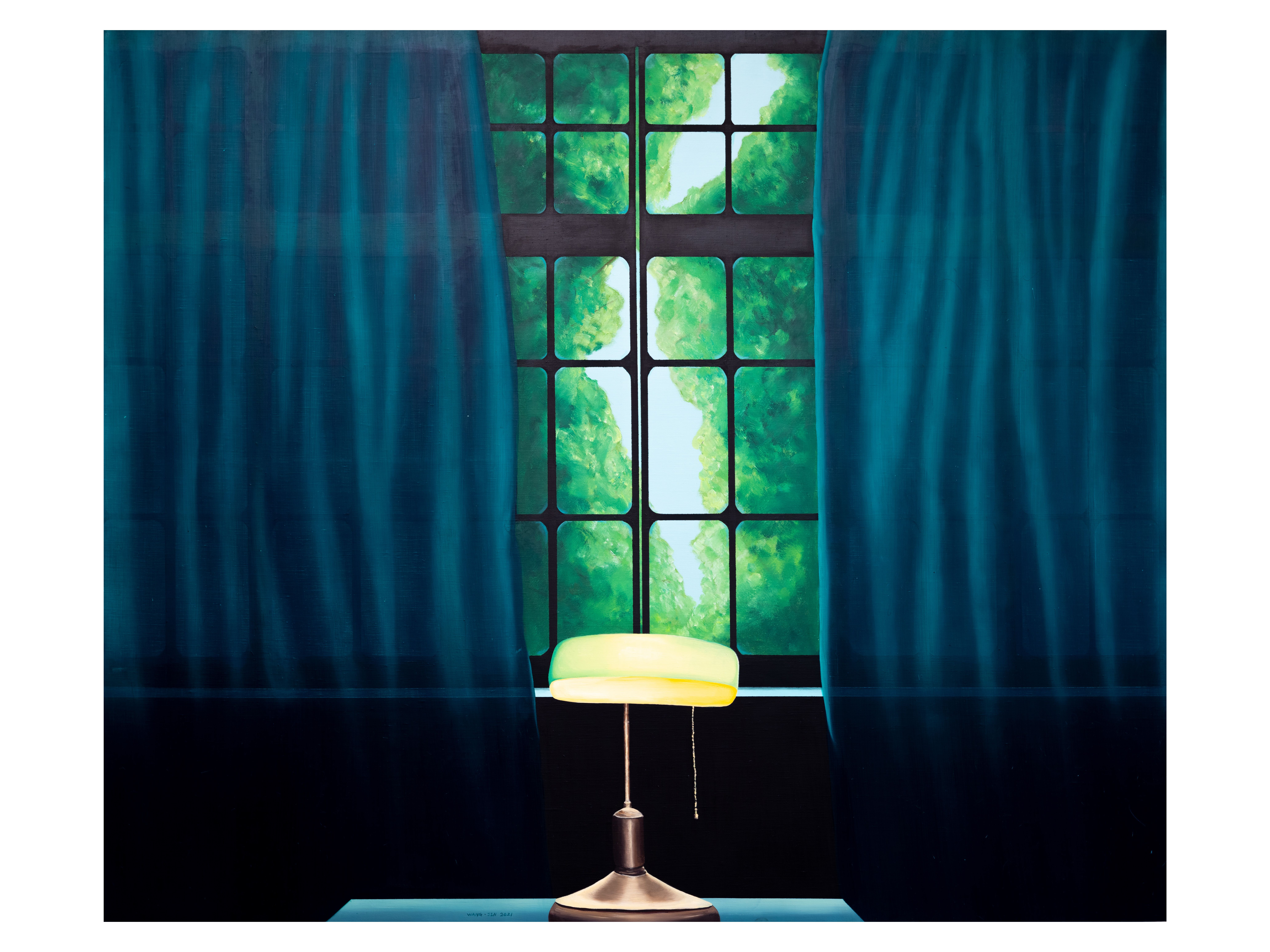 《室内风景系列no.2》，王晋作品