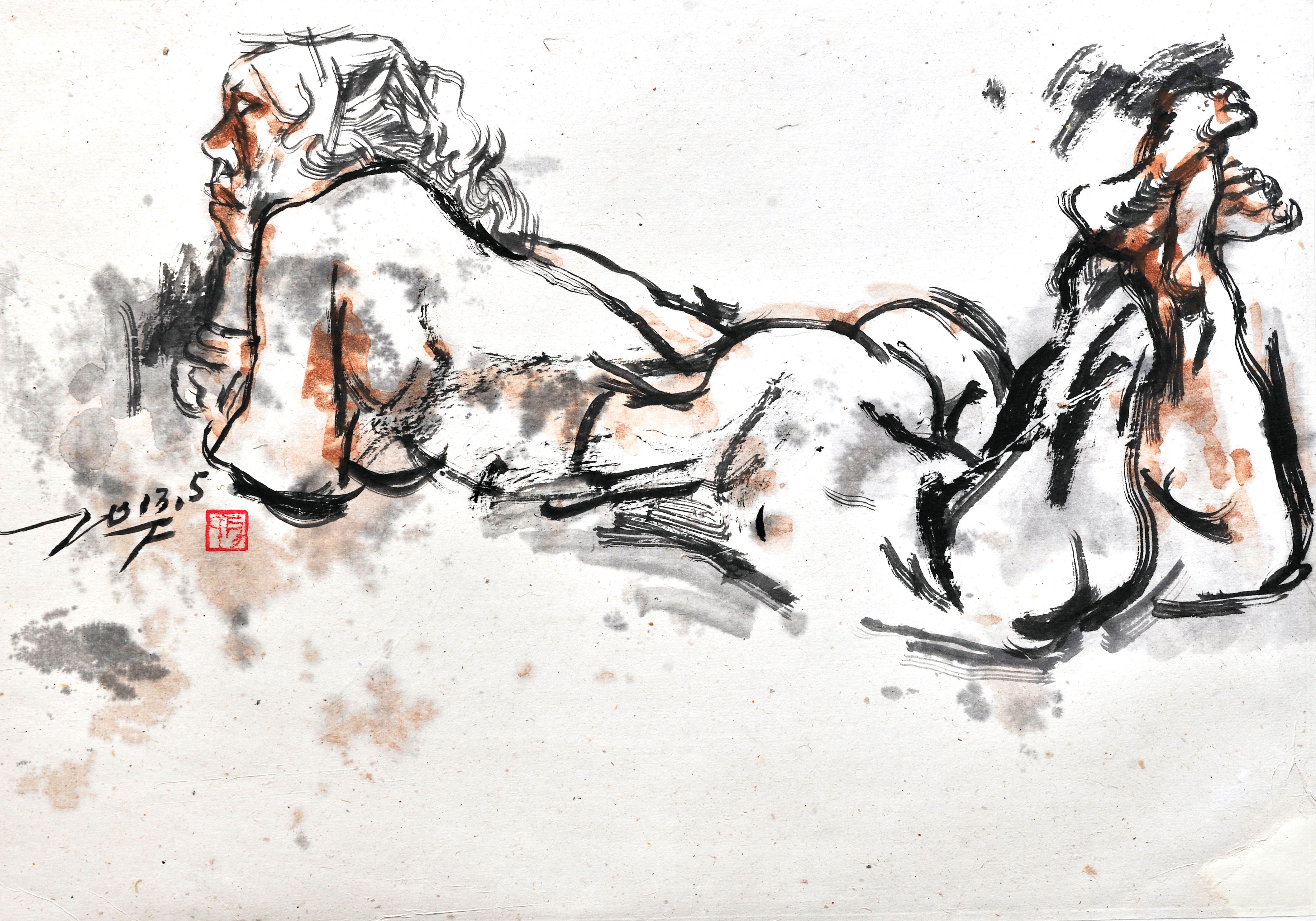 《女人体》，房俊焘作品