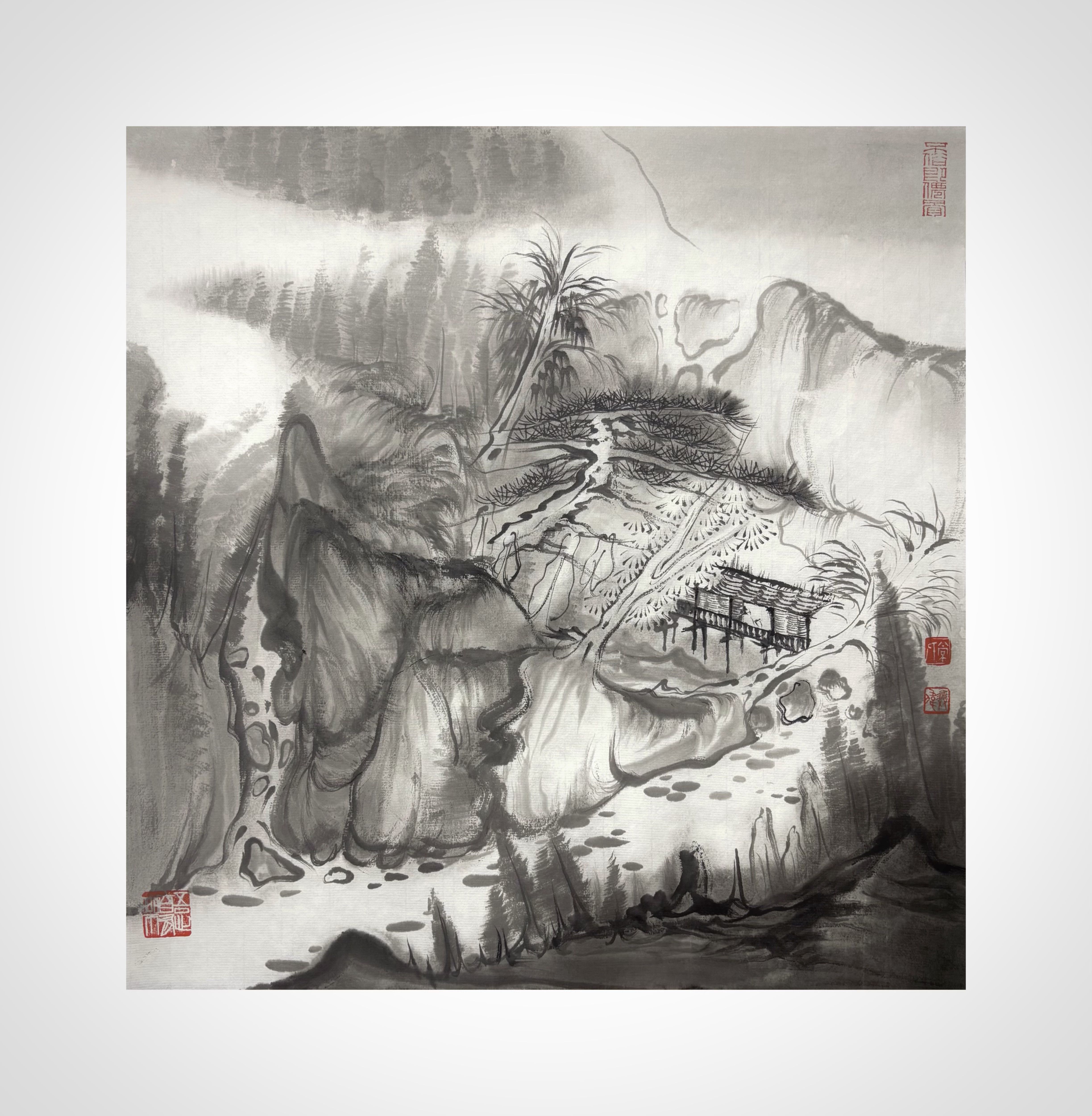 《《入耳（山房）》纸质》，常澳伟作品
