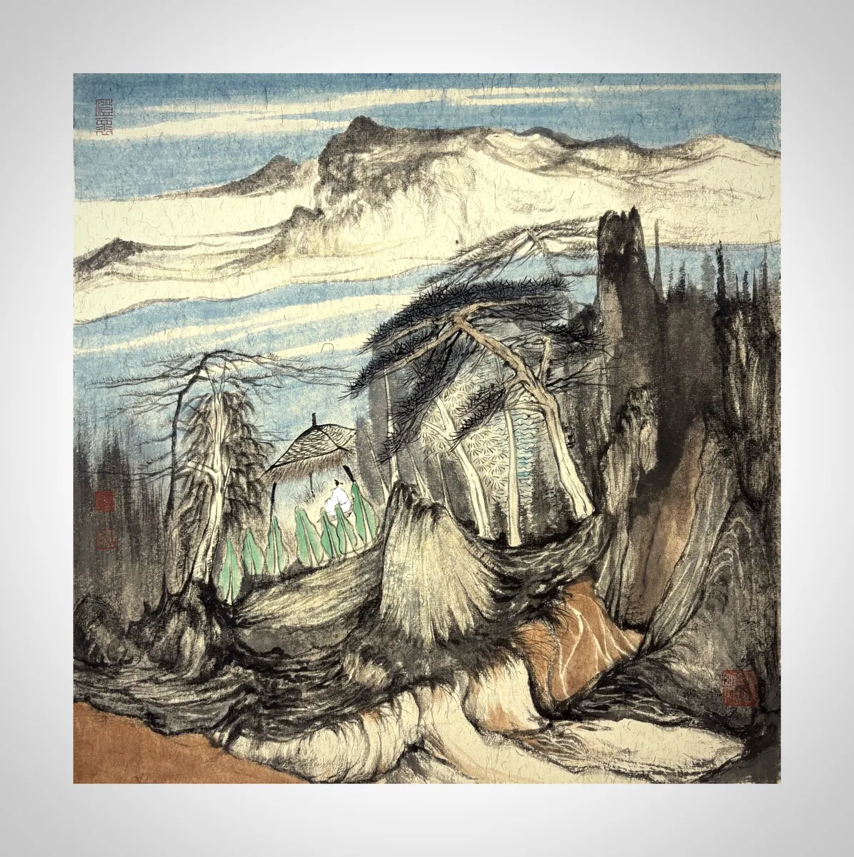 《无住生心（澄怀）》，常澳伟作品