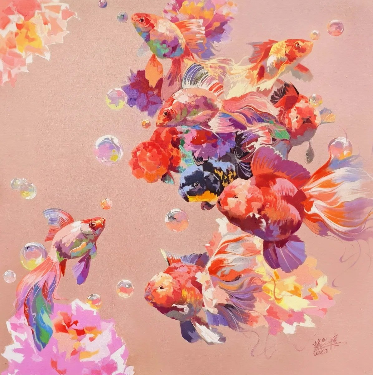 《锦绣》，赵思栋作品
